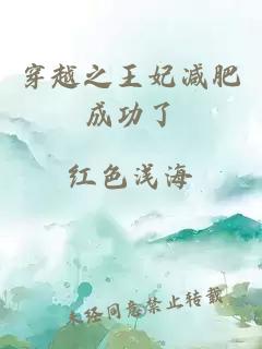穿越之王妃减肥成功了