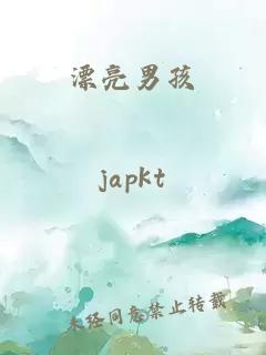 漂亮男孩