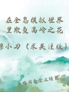 在全息模拟世界里欺负高岭之花